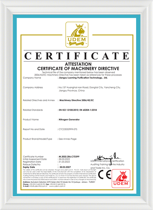 CE-Azot jeneratörü